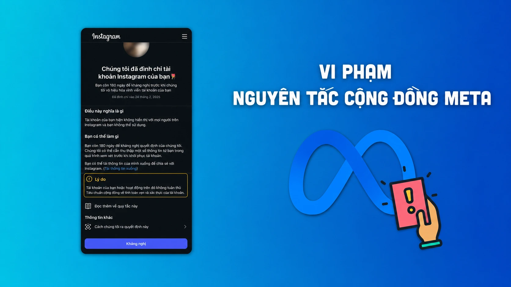 Vi phạm nguyên tắc Meta 
